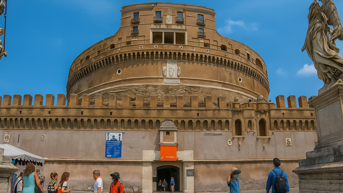 Exploring Castel Sant’Angelo in Rome