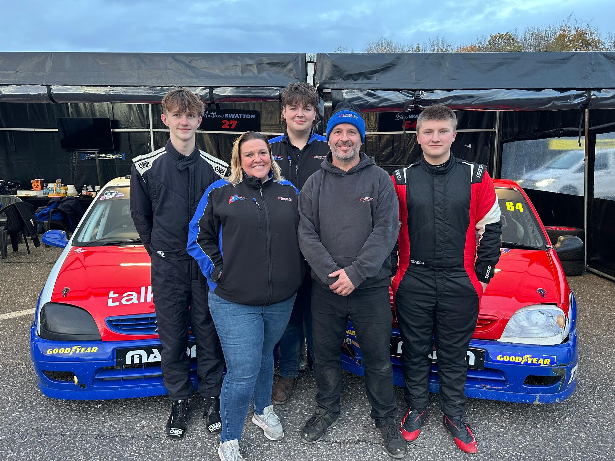 Swatton finishes as top newcomer in his first season of racing cars