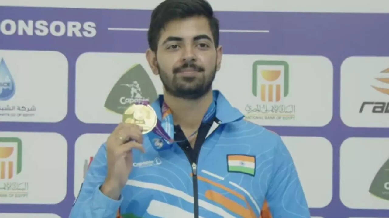 Samrat Rana strikes gold on his World debut