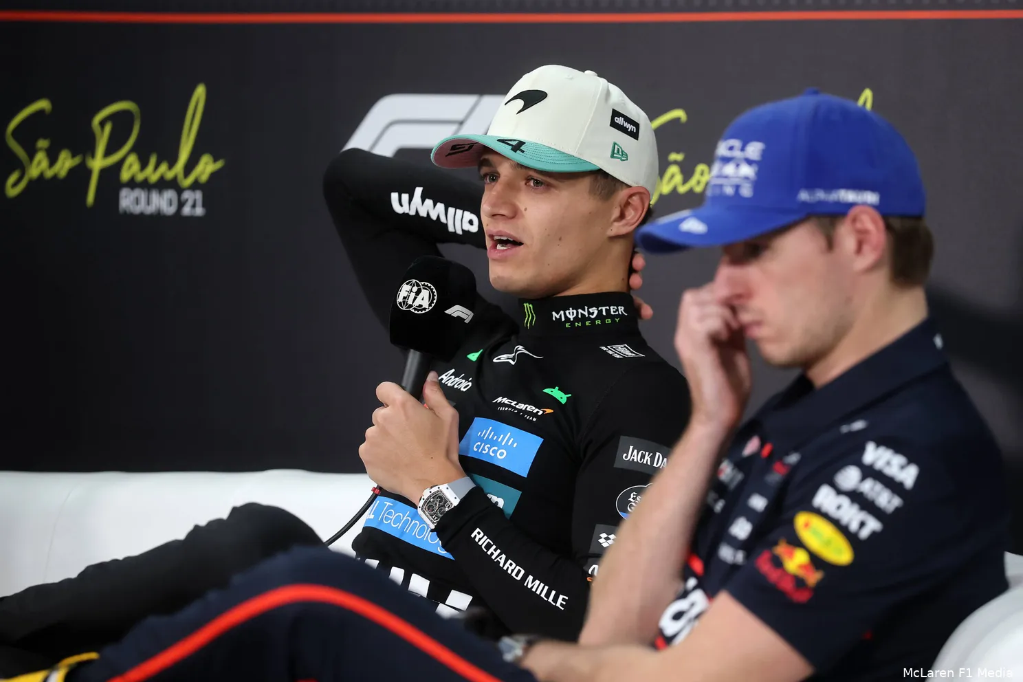 Red Bull kan nu alleen maar hopen op 'uitvalbeurt Norris' en hint op ...
