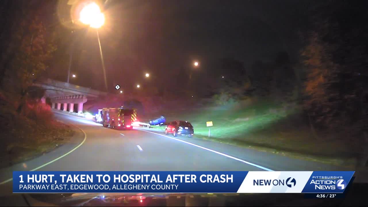 Parkway East ramp crash