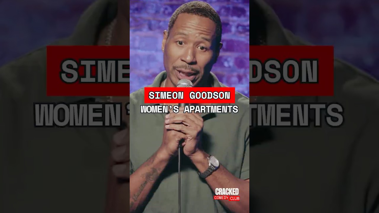 Simeon Goodson jokes about how women’s apartments tend to be worse than ...