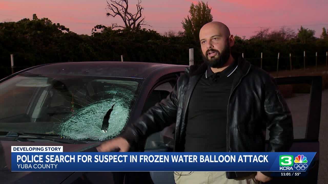 'I was a random victim,' California man injured by frozen water balloon