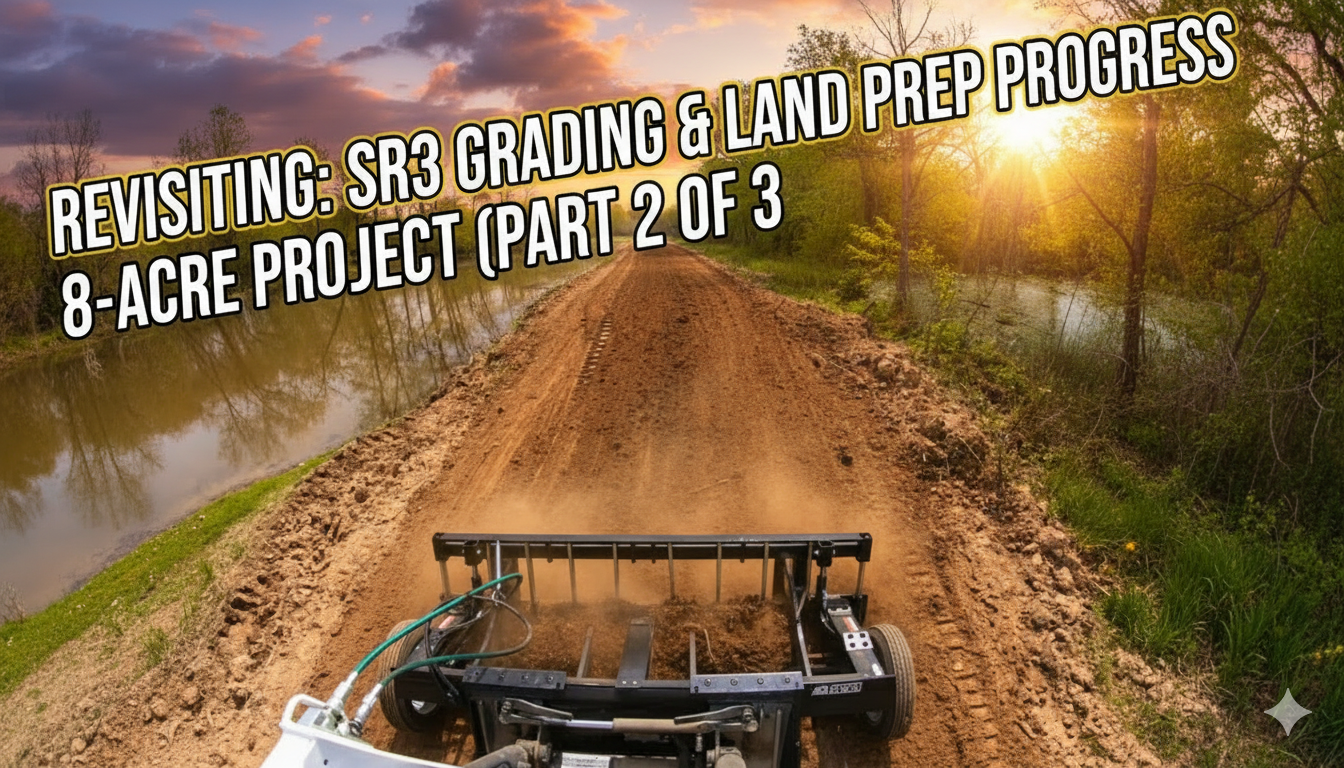 Revisiting: SR3 Grading & Land Prep Progress | 8-Acre Project (Part 2 of 3)