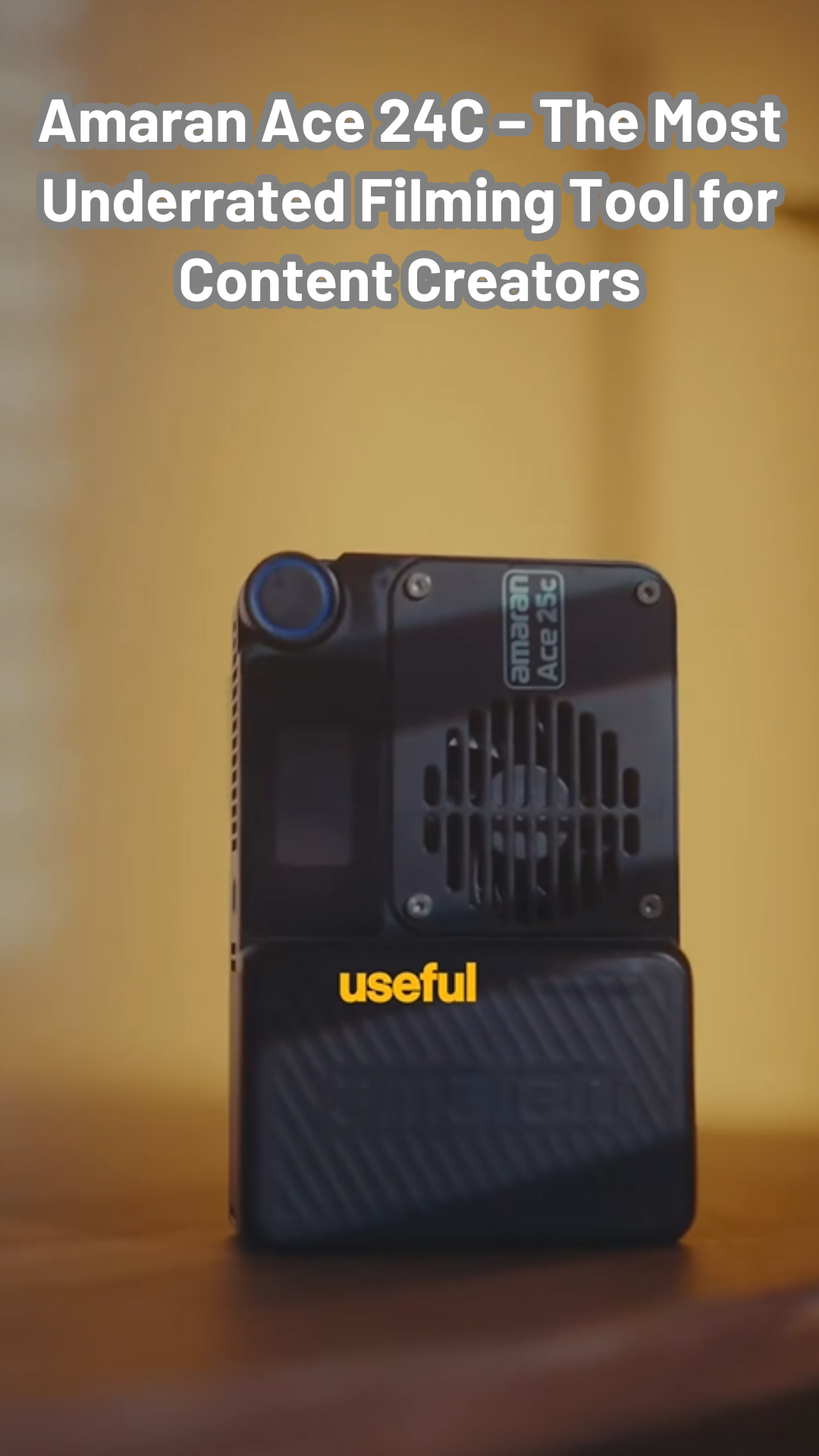 Amaran Ace 24C – The Most Underrated Filming Tool for Content Creators