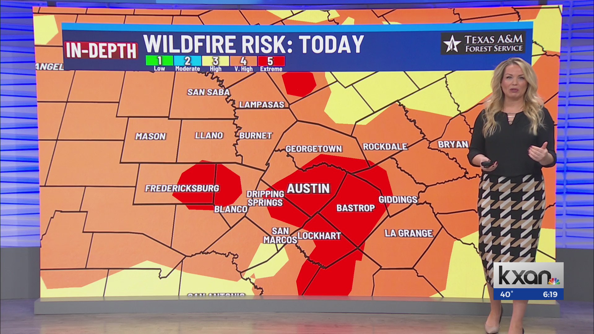 Critical fire danger Tuesday as gusty winds return | Nov 11. forecast