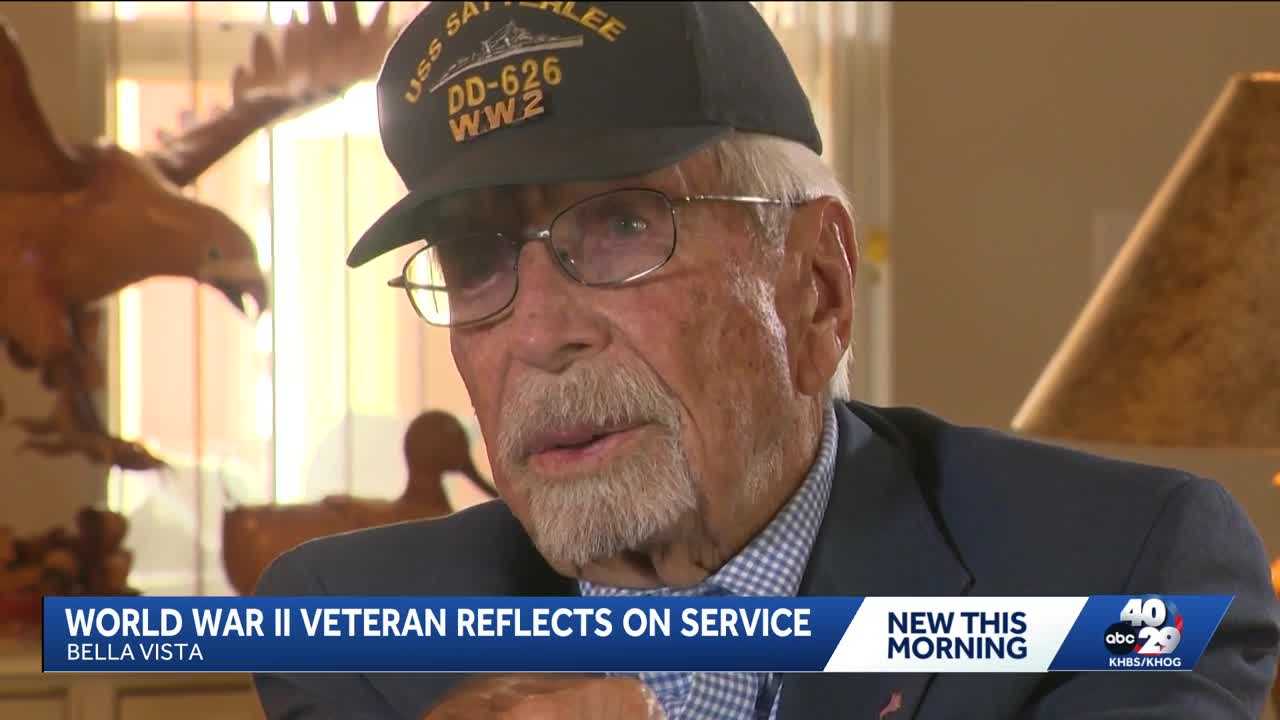 World War II veteran from Bella Vista reflects on life and service