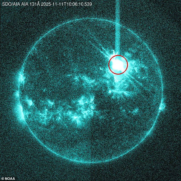 Earth blasted by largest solar flare of 2025 triggering potential ...