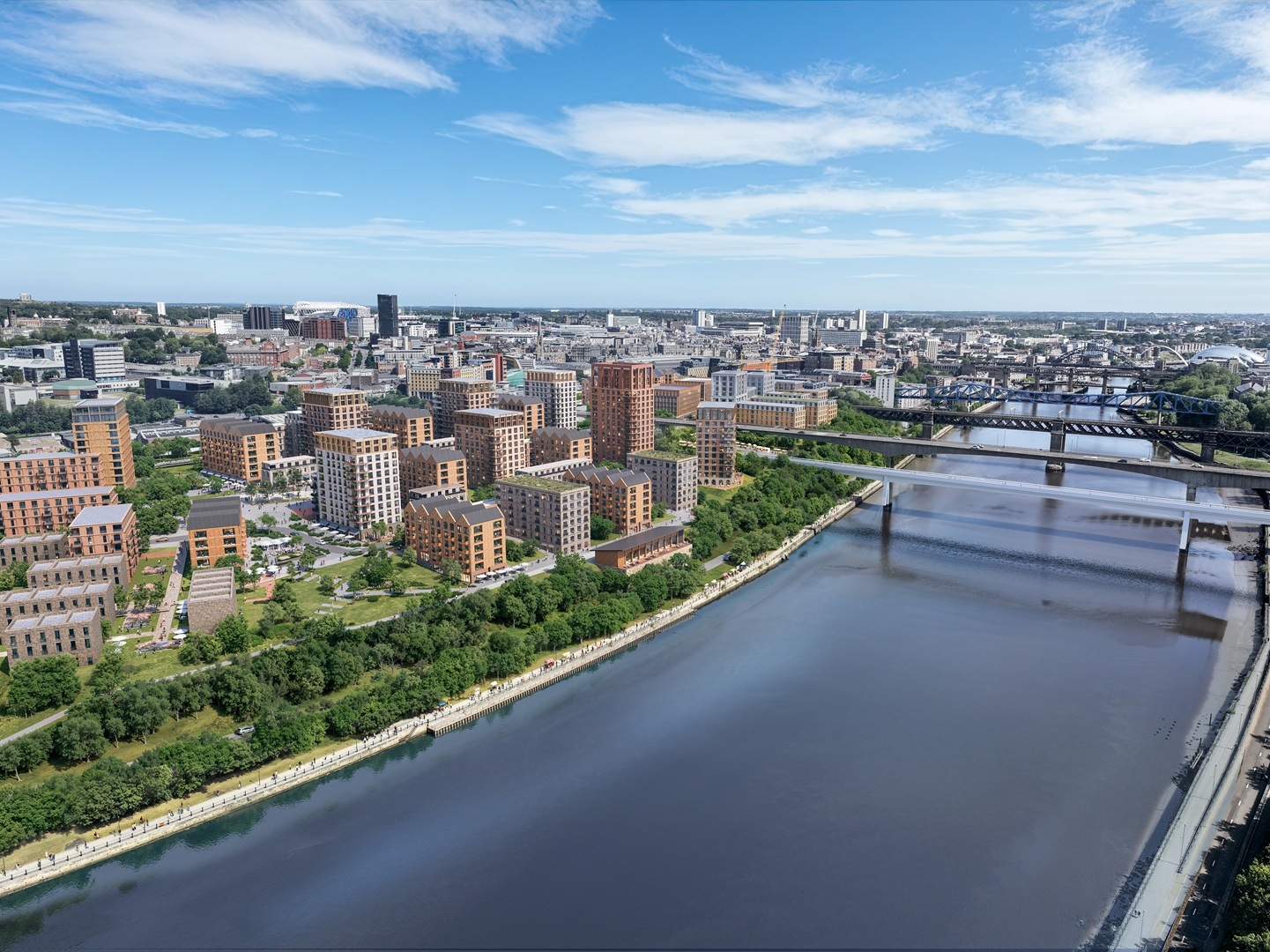 Forth Yards masterplan includes new River Tyne bridge – but Newcastle ...