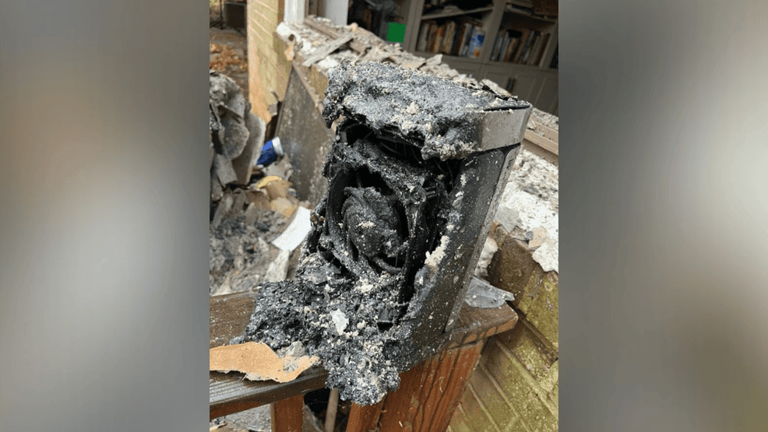 Space heater malfunction sparks house fire in Potomac
