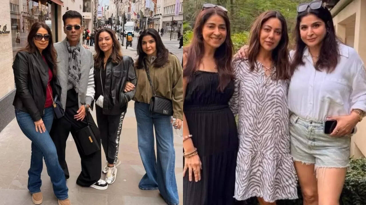 Gauri Khan enjoys a fun getaway with family and close friends, Shalini ...