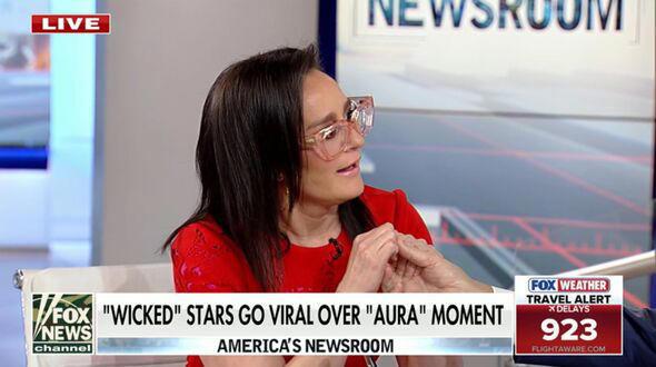 Fox News hosts' uncomfortable moment during Wicked re-enactment