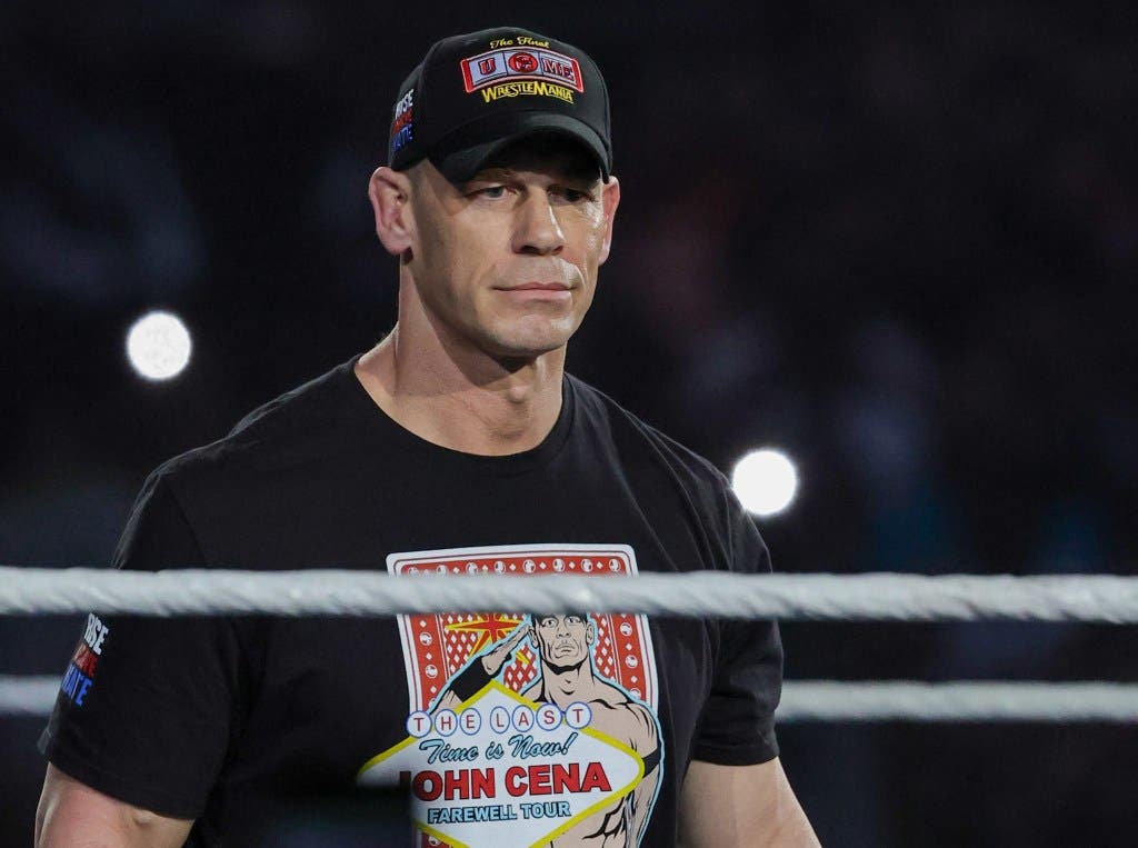 wwe star john cena at wrestlemania 41