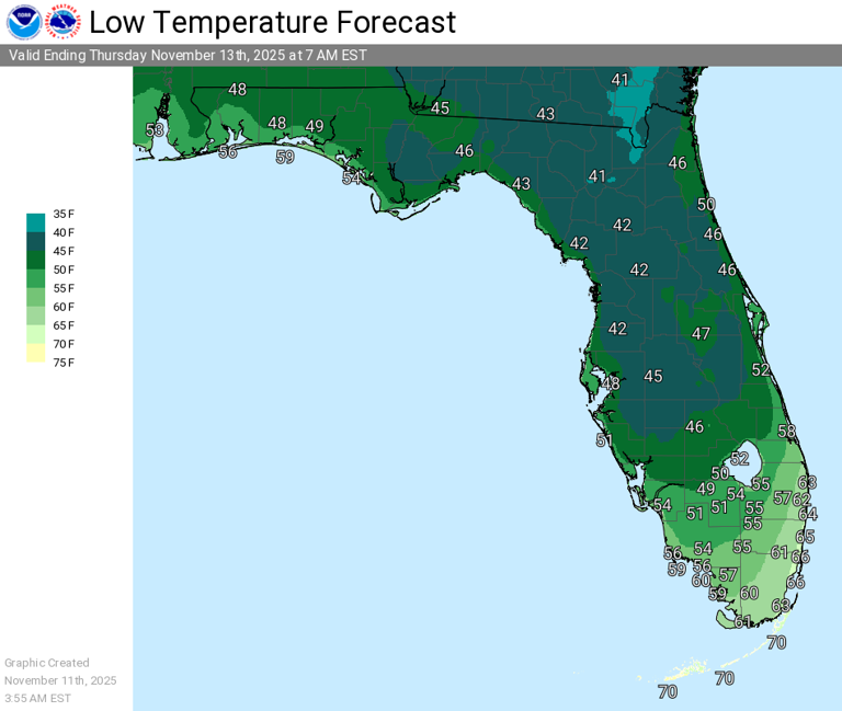 Florida shivers through record chill. Here’s when the Arctic blast will end