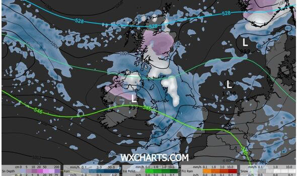 UK snow forecast maps show exact date blizzards hit England in days