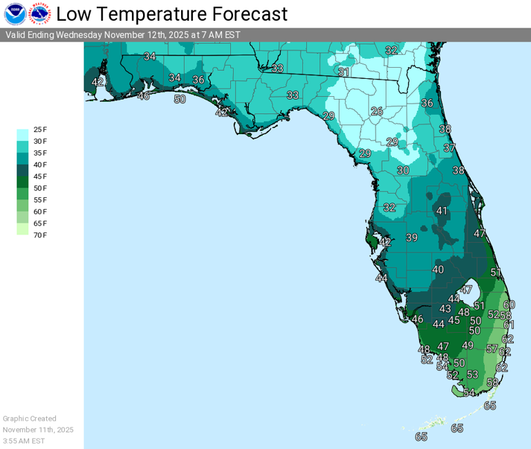 Florida shivers through record chill. Here’s when the Arctic blast will end