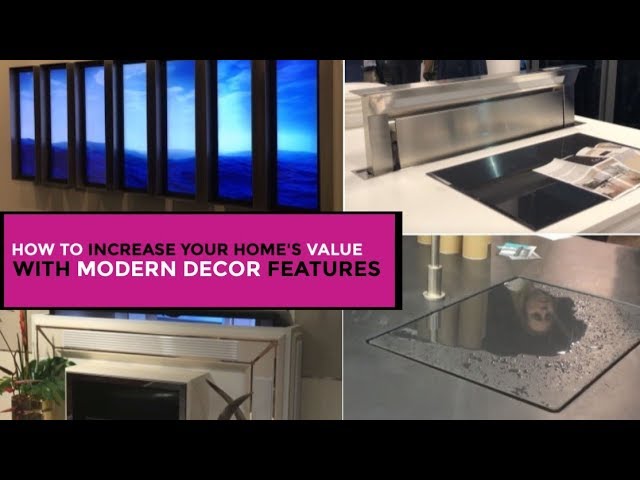 How to increase your home’s value with modern décor features