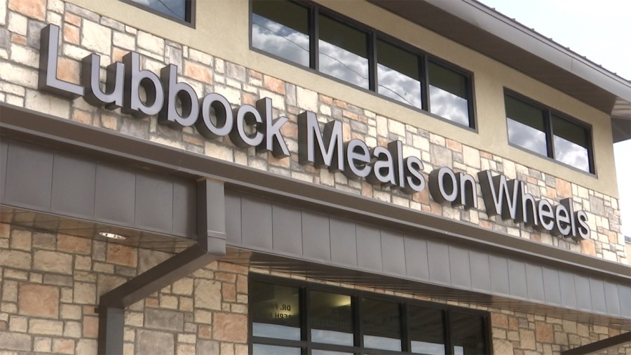 Lubbock Peace Officers delivers Meals on Wheels, May 14