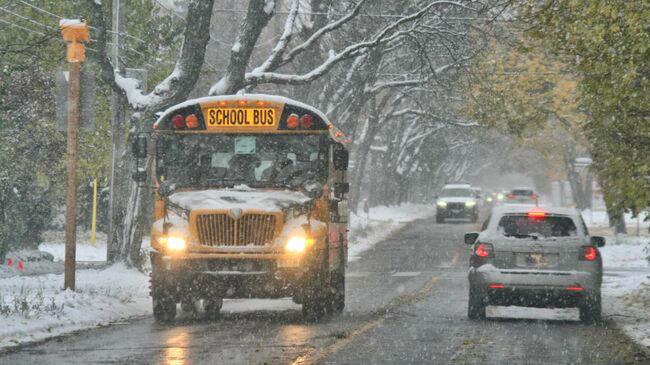 First Major Winter Storm Of The Season Dumps Over A Foot Of Snow