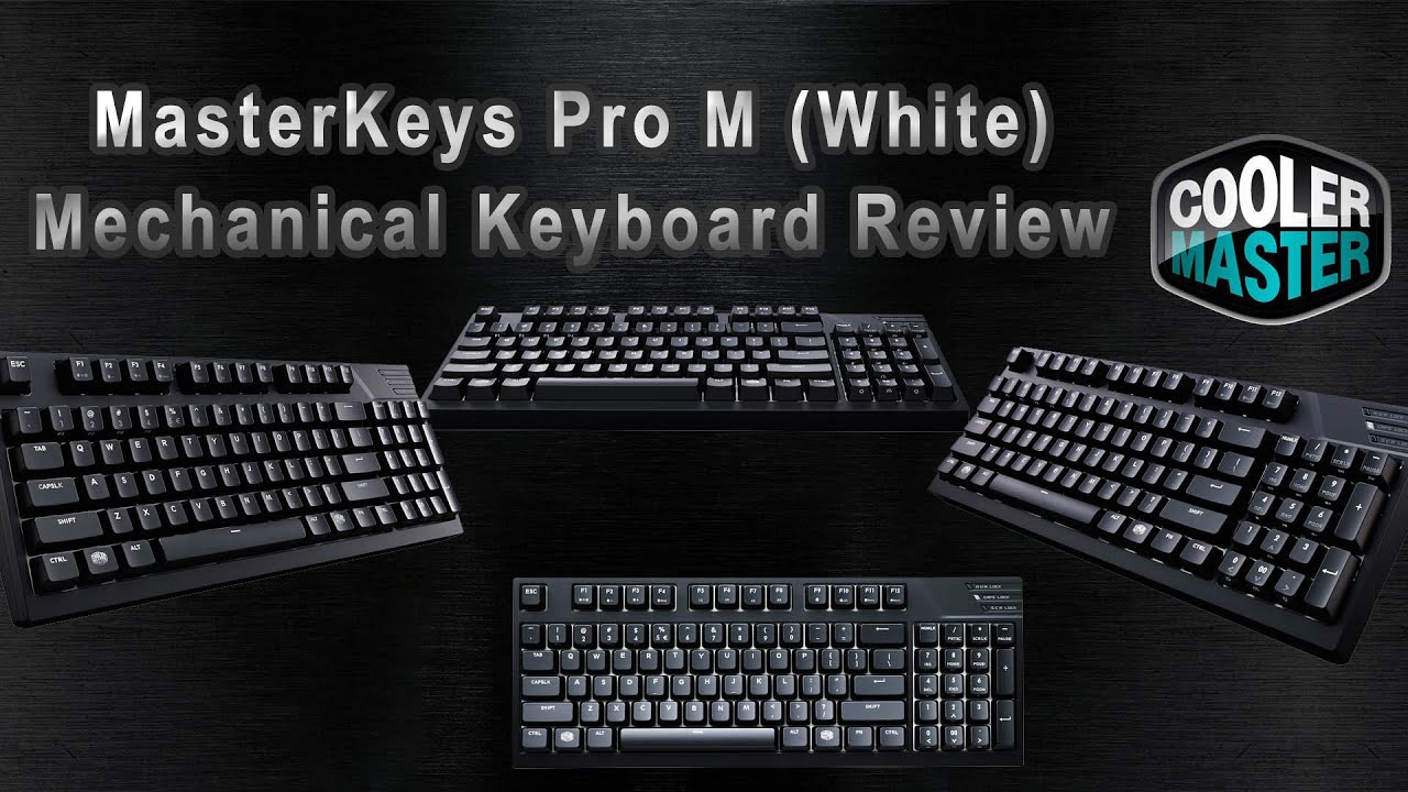 Cooler Master MasterKeys Pro M White LED