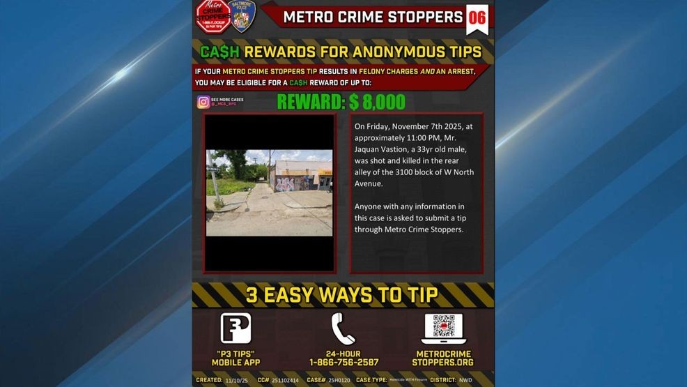 Reward offered for information on deadly shooting in Northwest ...