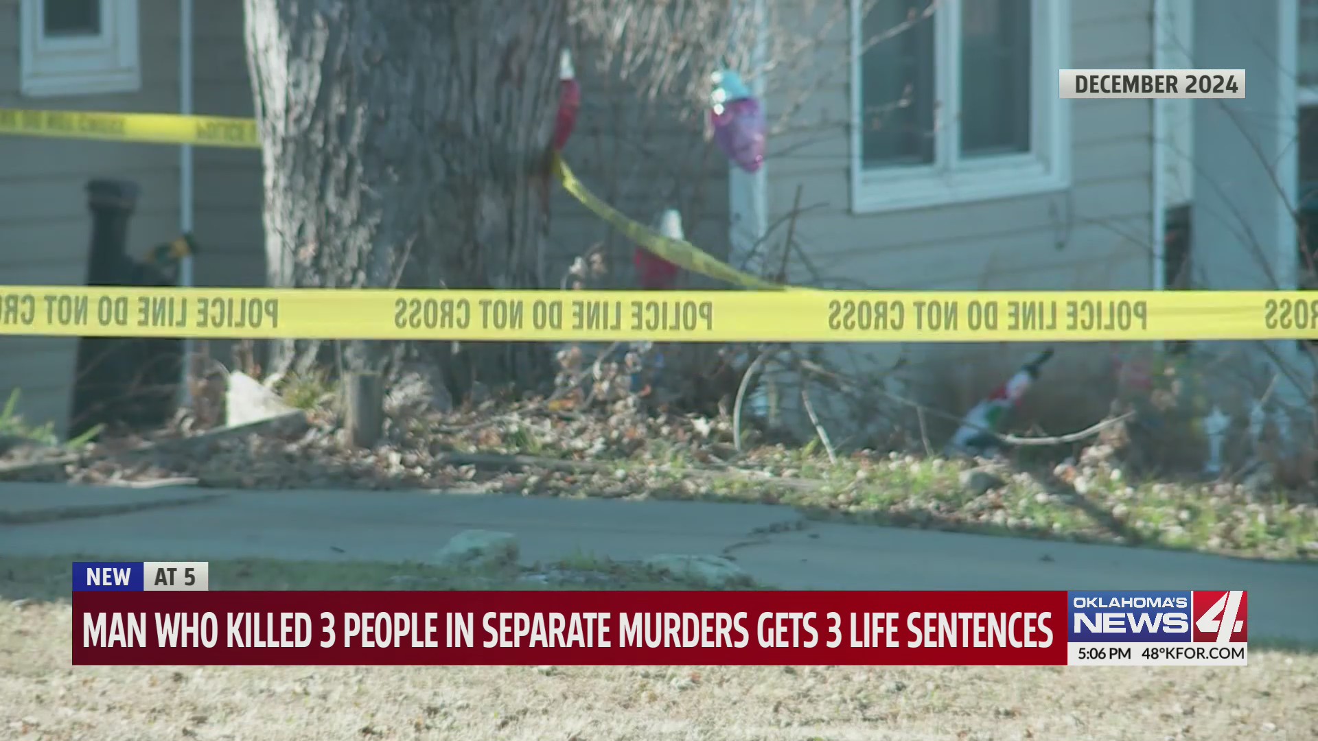 Man who killed 3 people in separate murders gets 3 life sentences