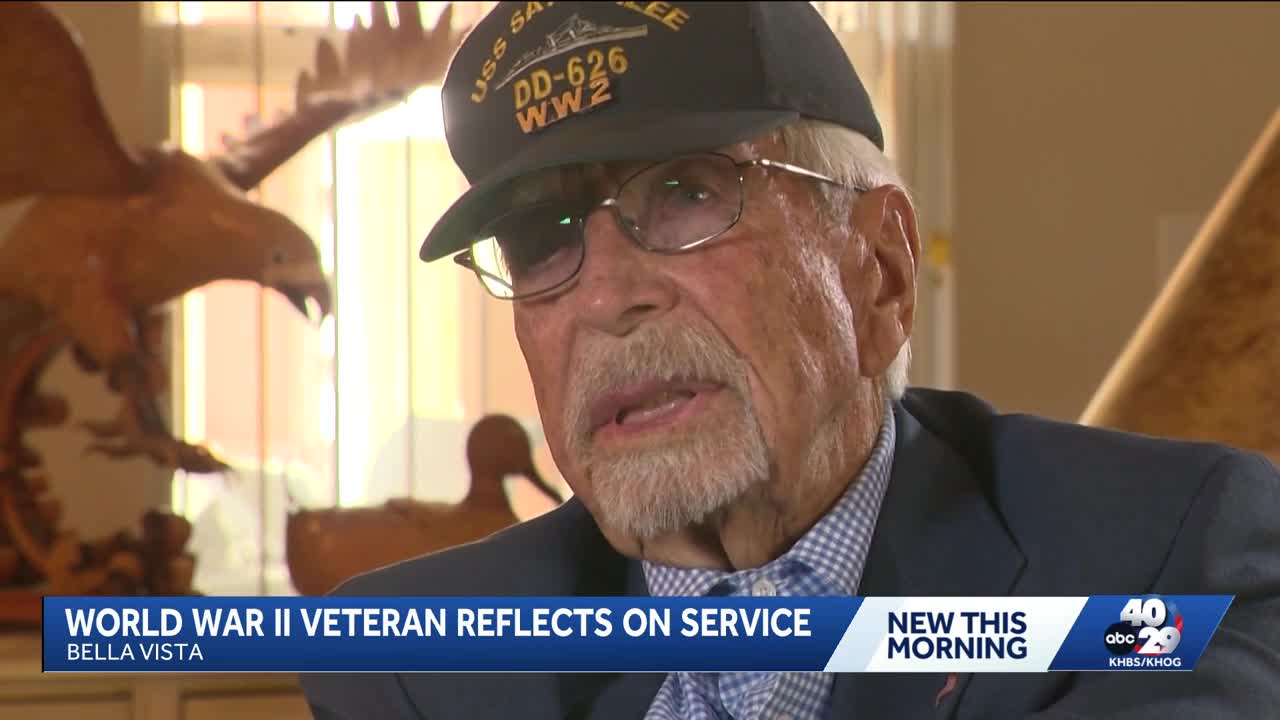 World War II veteran from Bella Vista reflects on D-Day and life lessons