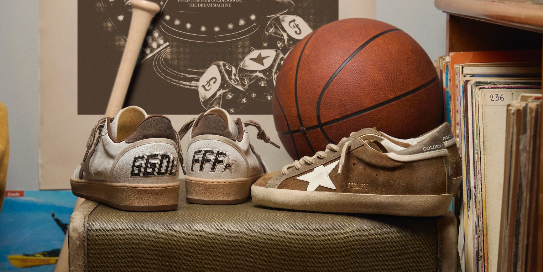La capsule collection ﻿FIVEFOURFIVE e ﻿Golden Goose ha due sneaker in ...