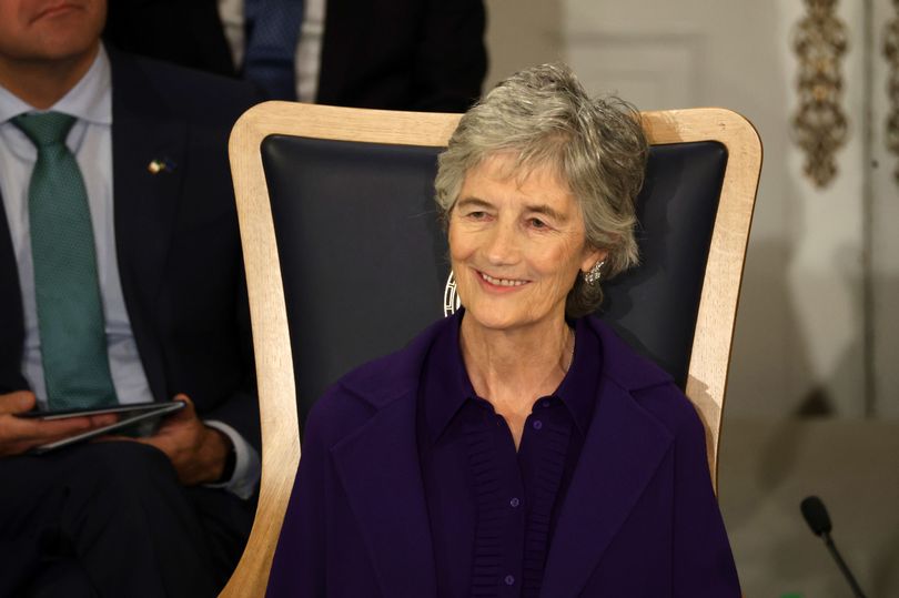 Catherine Connolly's first day as President packed with high fives ...
