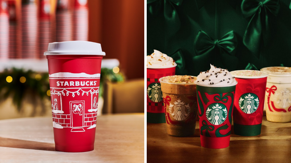 Starbucks Lot de 6 tasses à café de voyage réutilisables, recyclables, anti-déversement, sans BPA, grande taille 473,6 g avec manches