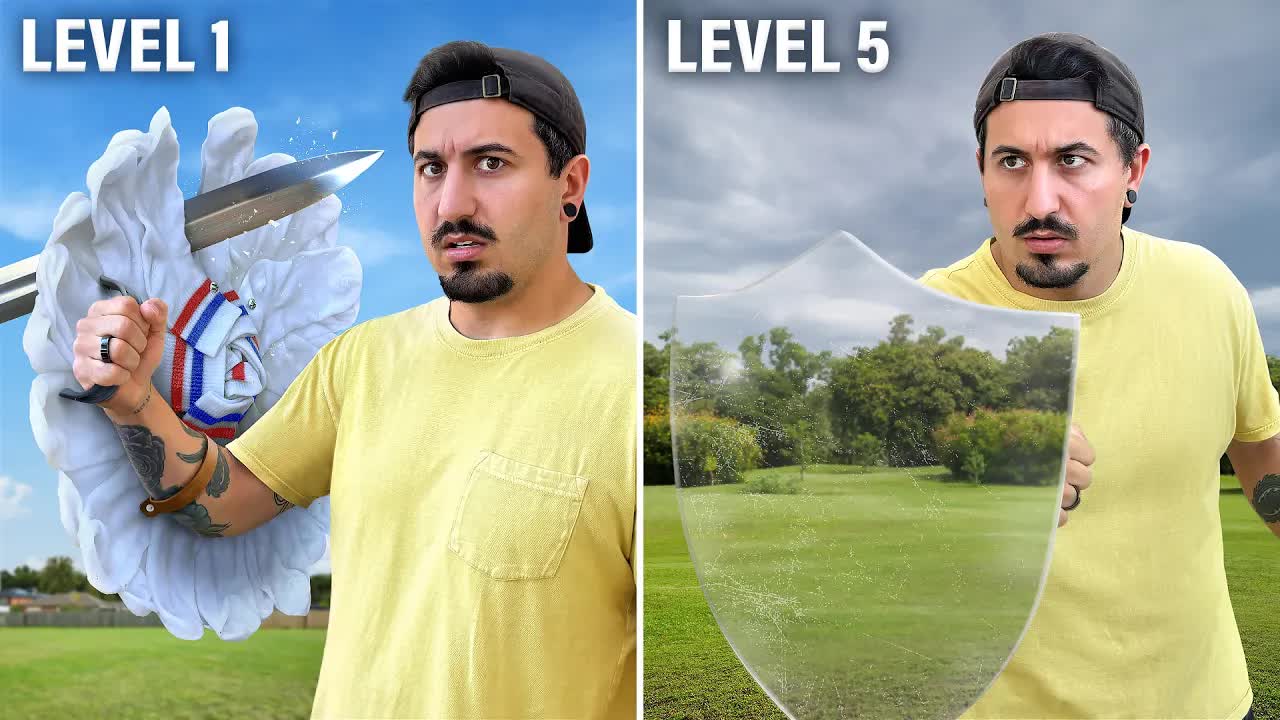 I built 5 levels of shields