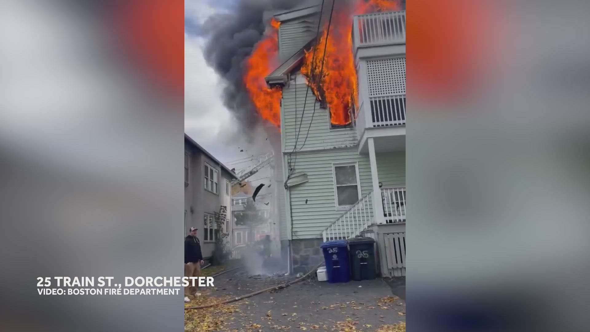 Residents displaced, firefighter taken to hospital from Boston fire