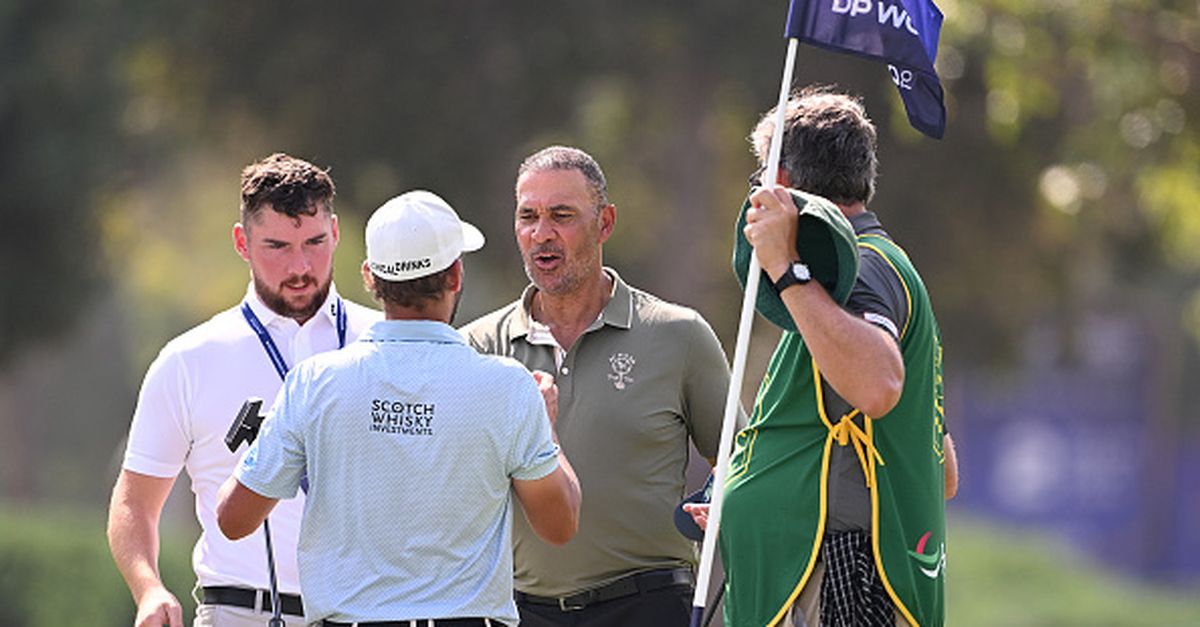 Ruud Gullit porta la collezione AC Milan Golf a Dubai