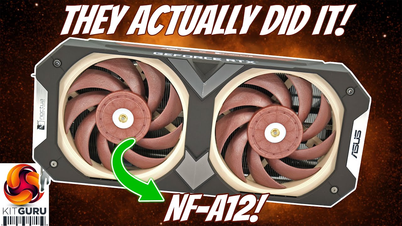 The official Noctua graphics card - ASUS x Noctua 3070