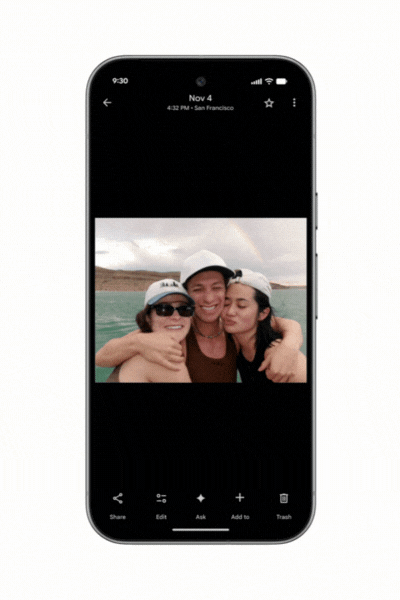 Google Photos lets iPhone users edit images by describing changes