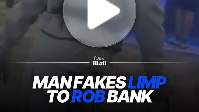 Man fakes limp to carry out bank robbery in Louisiana