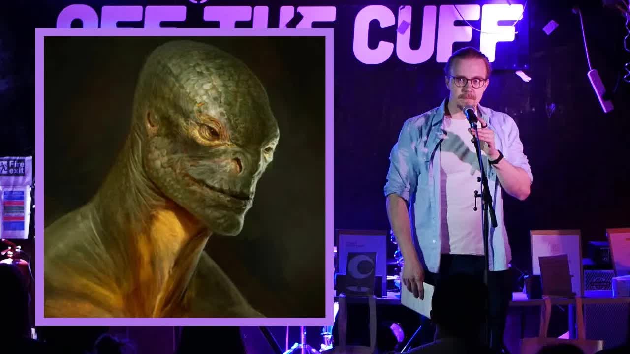My date with the lizard people