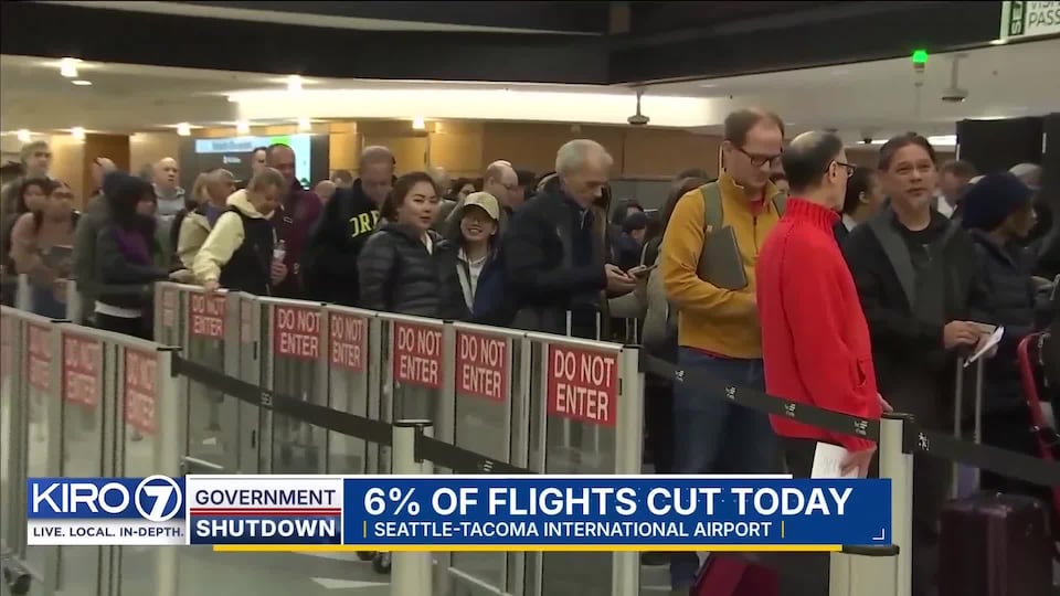 VIDEO: 6% of flights cut today