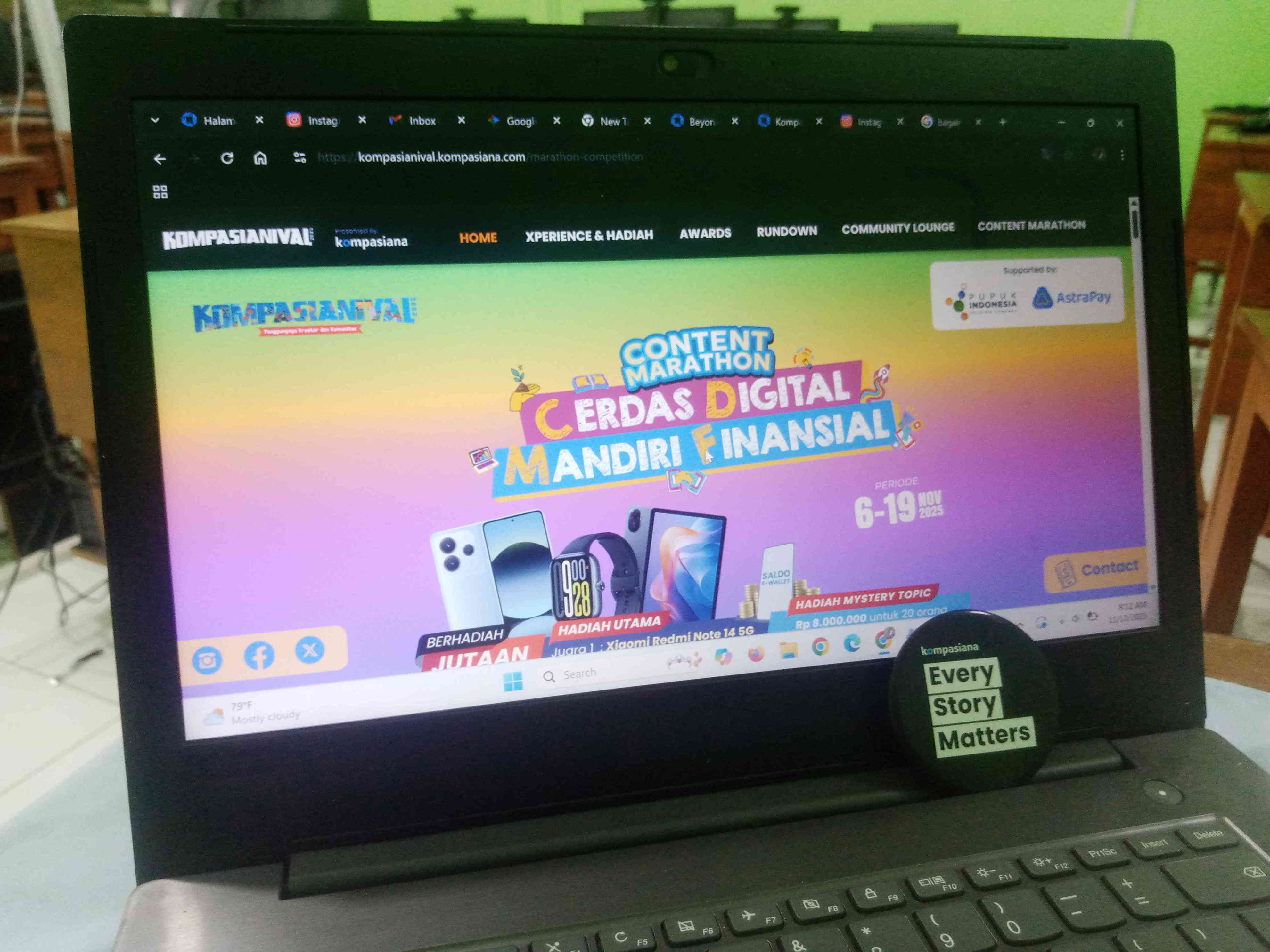 Sepurane Cak-Ning Tak Hadir di Kompasianival 2025