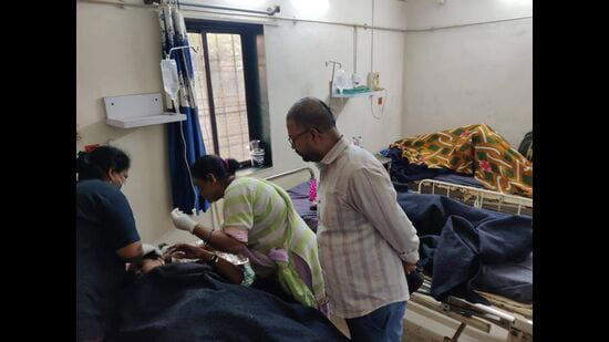 Woman warkari killed, ten others injured as container truck ploughs ...