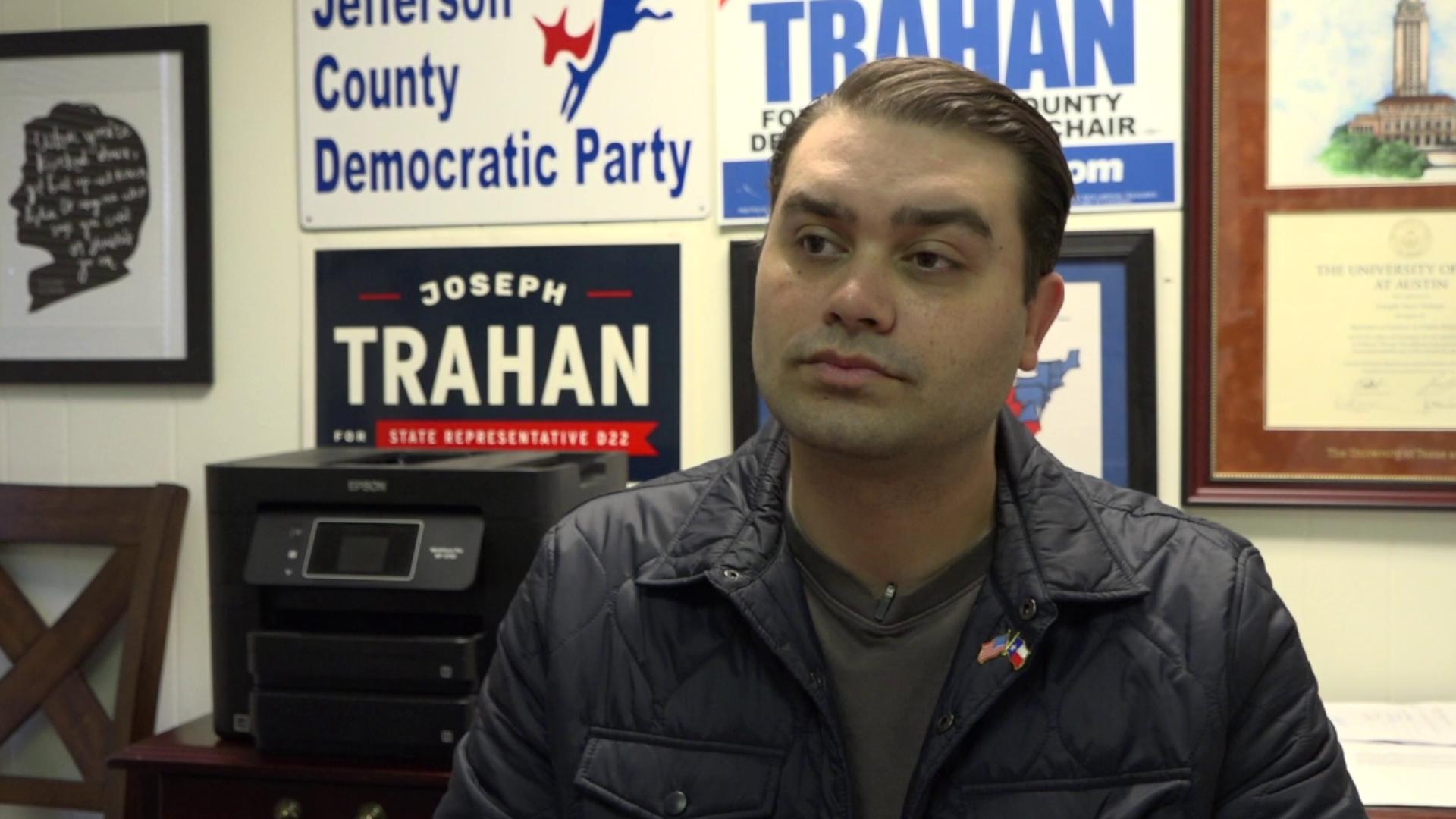 FULL INTERVIEW | Democratic Party Chairman Joseph Trahan steps down