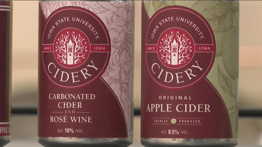 Iowa State debuts new cidery; hard ciders made with Iowa-grown apples