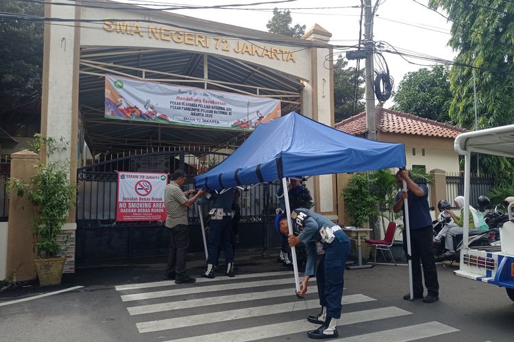 5 Hari Pasca Ledakan, KBM SMAN 72 Jakarta Masih Online