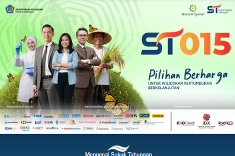 Sukuk Tabungan ST015 Dibuka, Cek Kupon dan Cara Beli di Sini