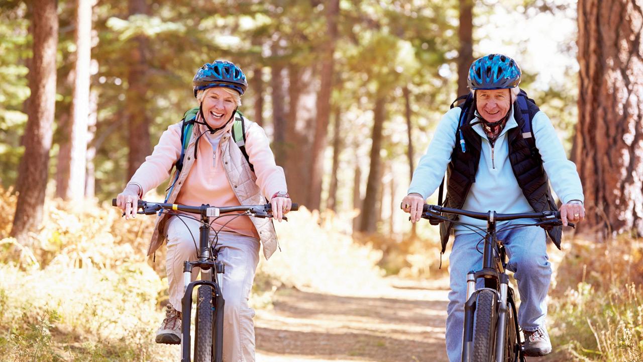 Study finds cycling boosts well-being and longevity among older adults