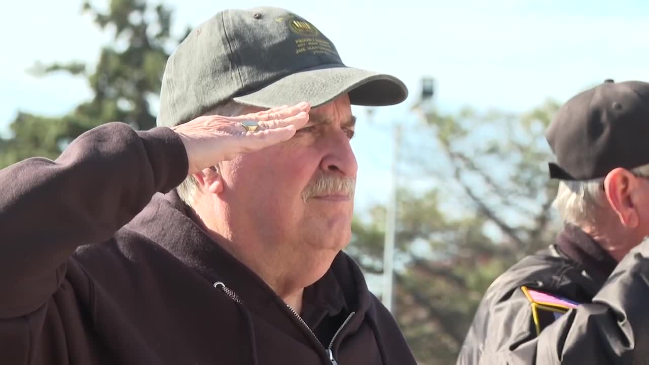 Veterans Day ceremony honors service members at Omaha's Memorial Park
