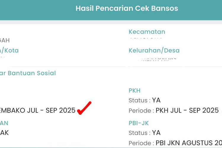 Cara Cek NIK KTP Terdaftar Bansos 2025 via HP dan Situs Kemensos