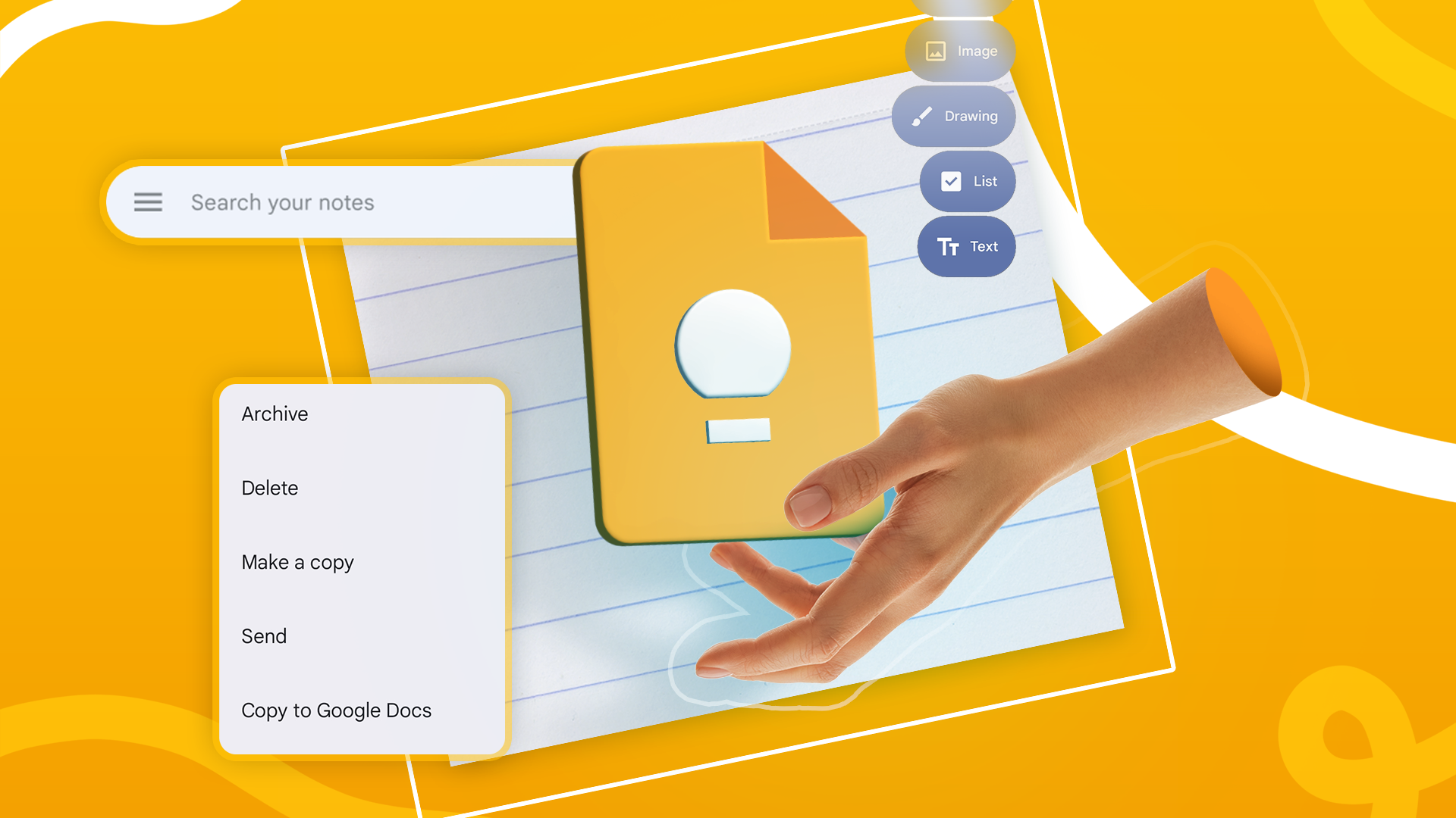 Google Keep has everything you need to get organized