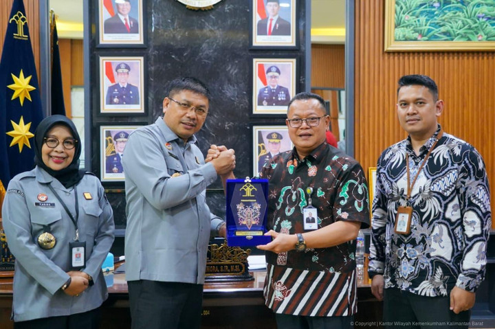 Kemenkum dan Bank Kalbar Tingkatkan Sinergi Dukung UMKM