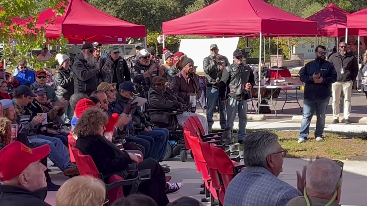 Veterans Day ceremony held at Veteran's Memorial Park in Hillsborough ...